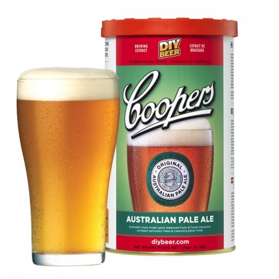 Coopers International - Australian Pale Ale 1,7kg - Kit d'extrait de malt