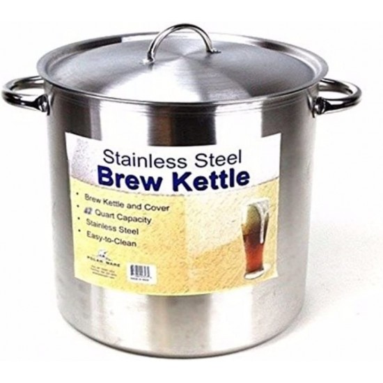 Marmite de brassage Brew Kettle de Polar Ware - 10.5 gallons en inox 304