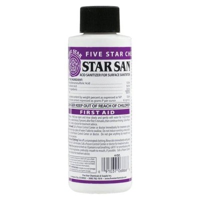 Assainisseur - Star San de Five Star - 4 oz (118 ml)